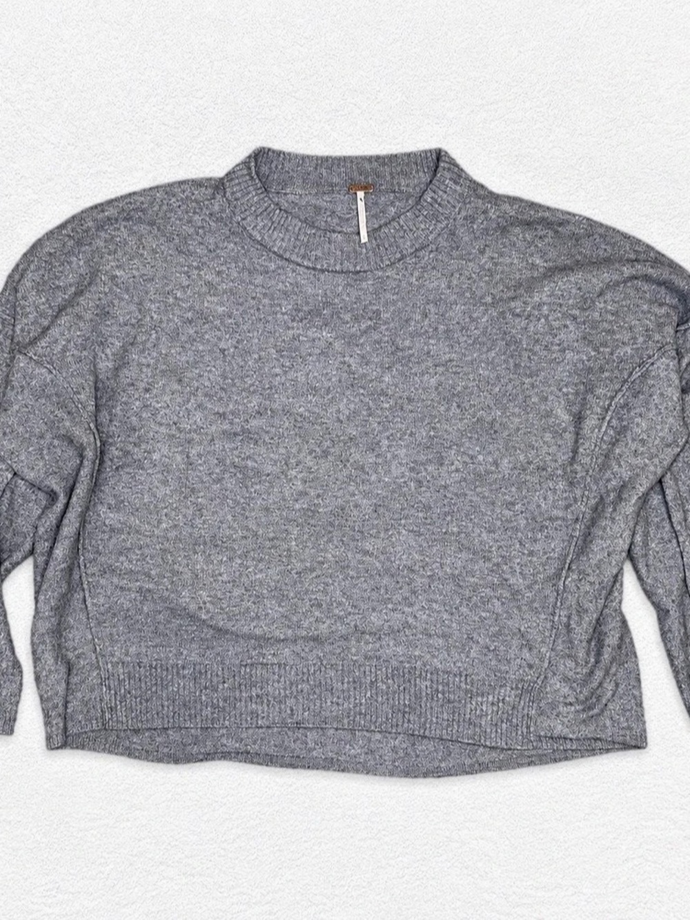 Oversized Free People Cashmere Crewneck Sweater Size Medium Like NWOT